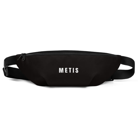 METIS - Unisex Black Fanny Pack