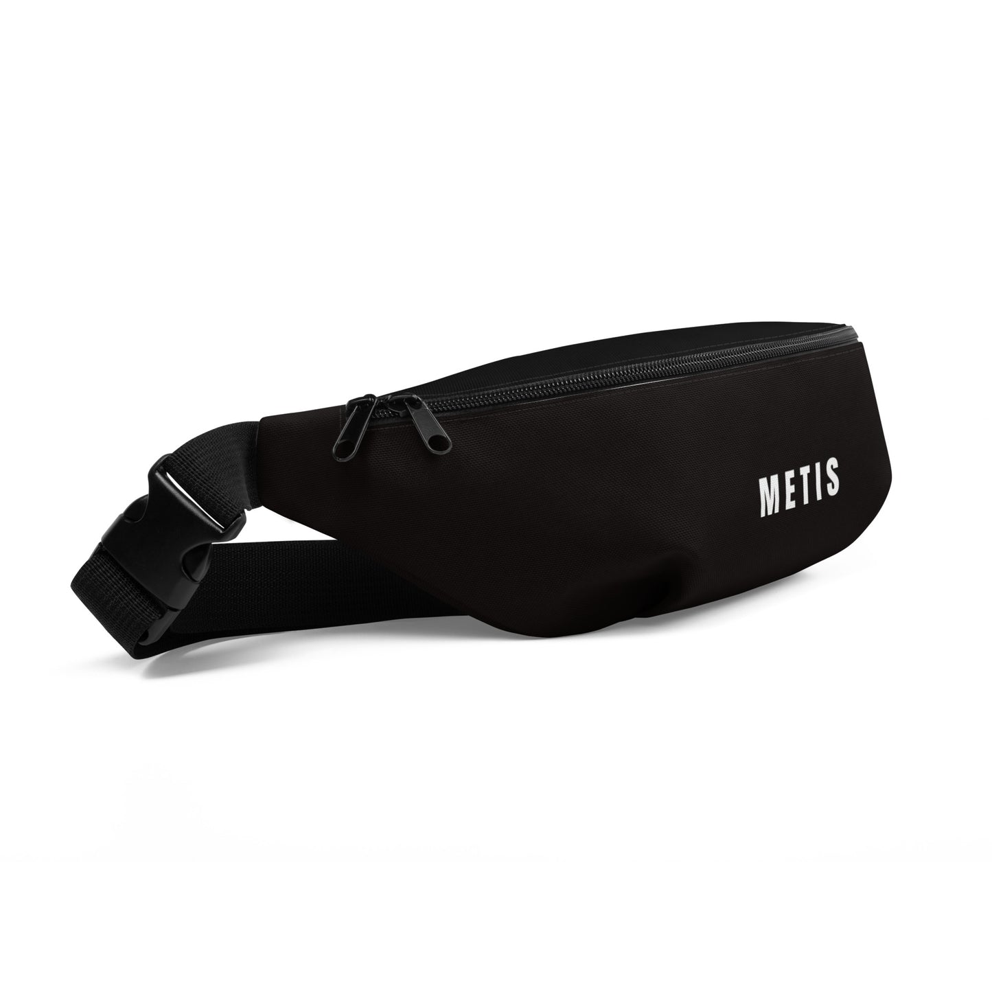 METIS - Unisex Black Fanny Pack